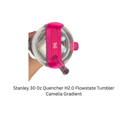 Stanley 30 Oz Quencher H2.0 Flowstate Tumbler- Camelia Gradient