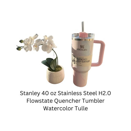 Stanley Quencher H2.0 FlowState 40oz Stainless Steel Tumbler - CREAM 